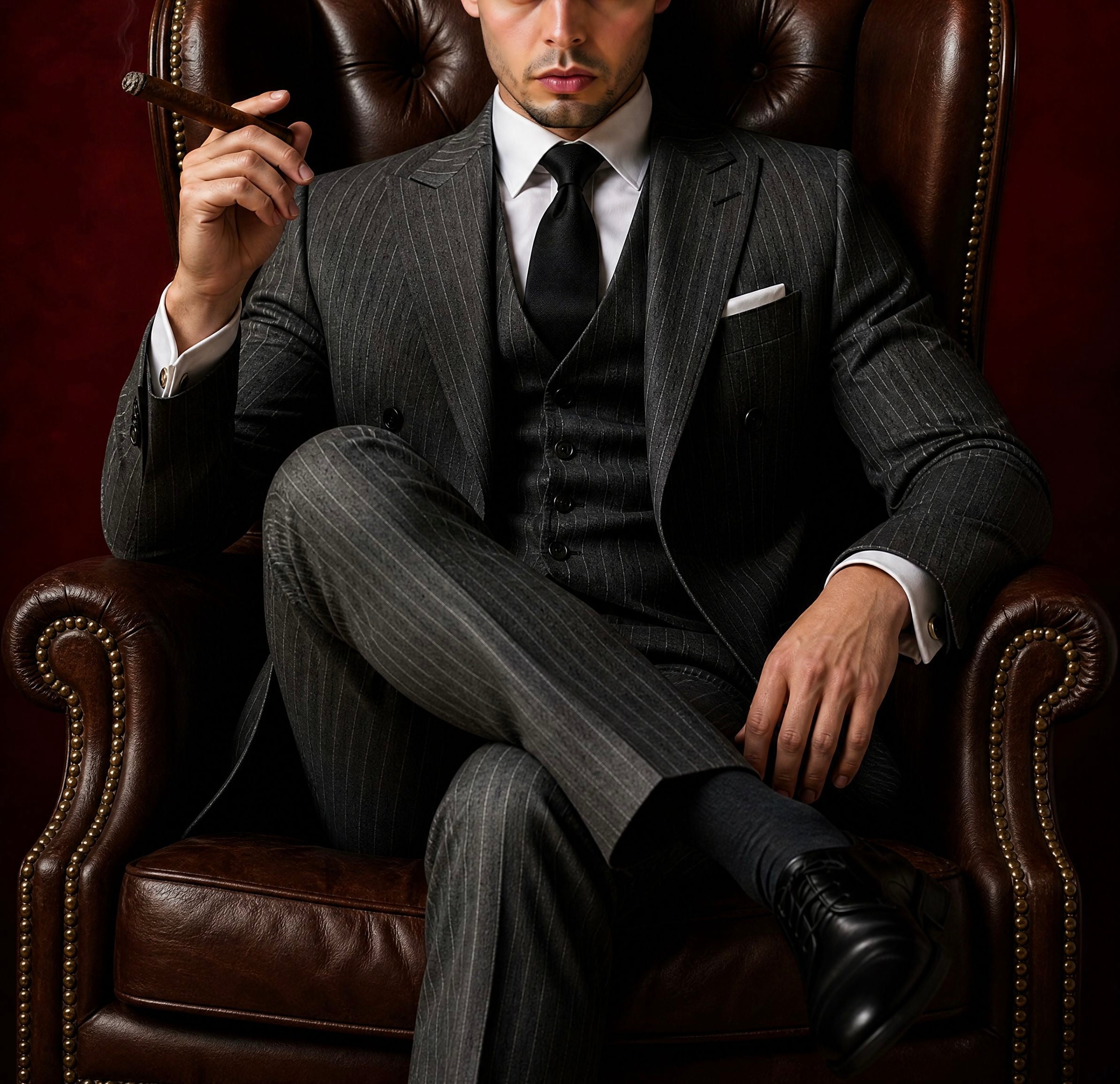 Amadeus Pinstripe Suit