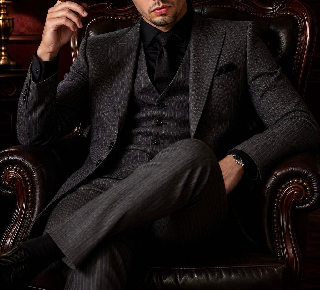 Amadeus Pinstripe Suit